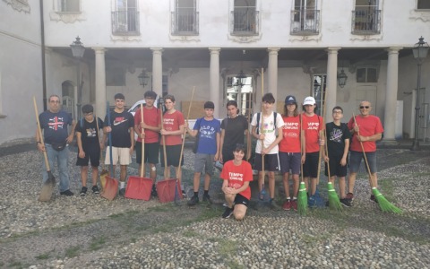 I ragazzi hanno lavorato d’estate per il Comune