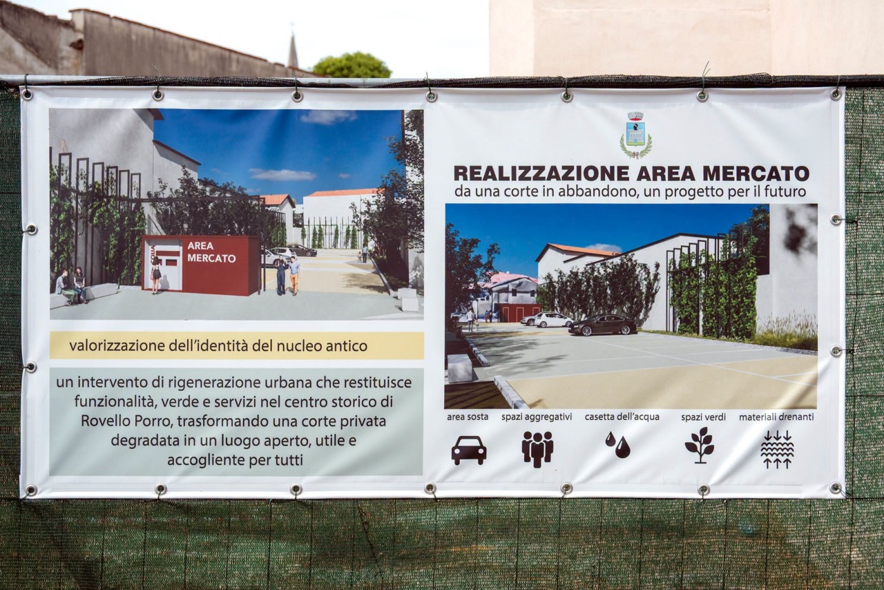 Area mercato: apre il cantiere
