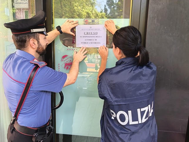 Violenza e disordini: chiuso per sette giorni un locale a Gorla Minore