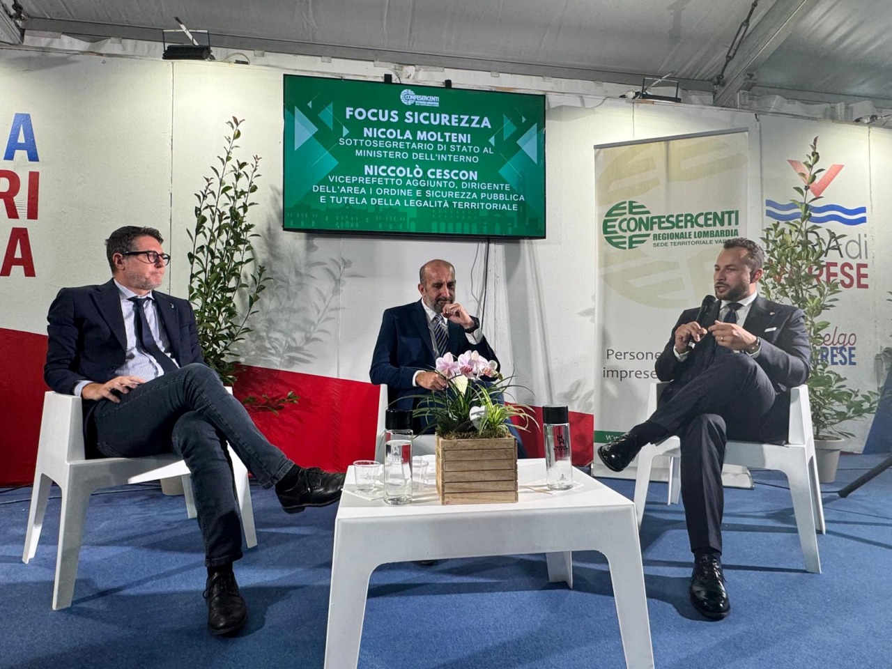 Istituzioni e operatori a confronto alla Fiera di Varese per “Commercio in sicurezza”