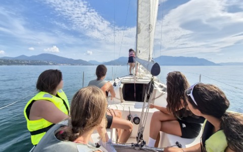 Una giornata di Vela sul Lago Maggiore con AVAV per le scuole superiori