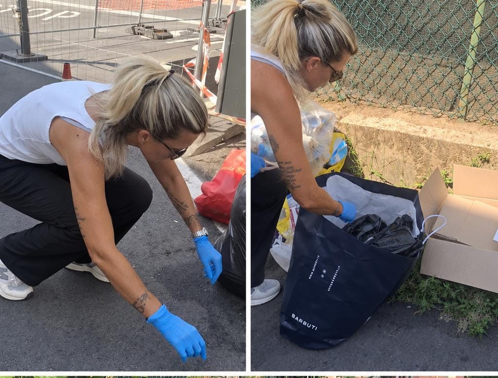 Consigliera esamina i rifiuti abusivi