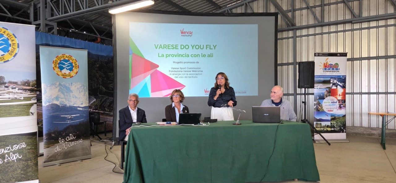 Varese punta a diventare la capitale italiana del volo: nasce la rete #VareseDoYouFly
