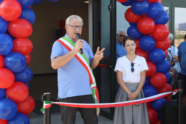 Inaugurata la palestra della scuola Pascoli