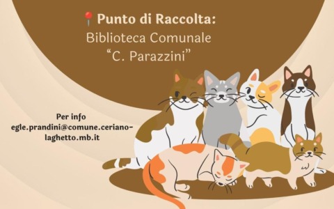 In biblioteca si raccoglie la pappa per Micio