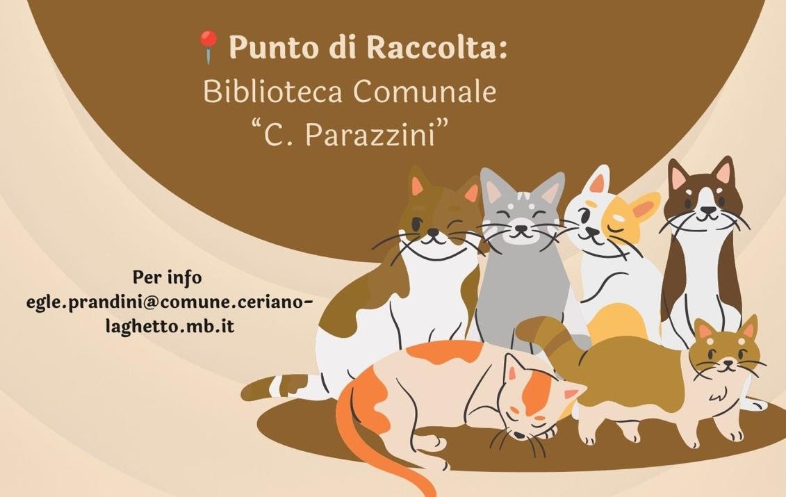 In biblioteca si raccoglie la pappa per Micio