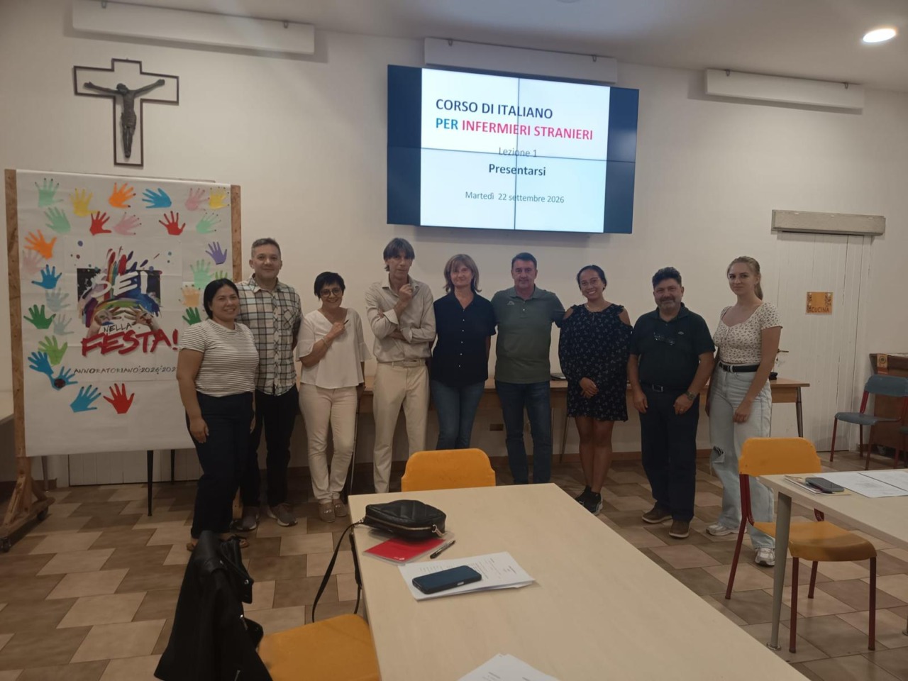 Al via il corso di italiano per infermieri stranieri a Gallarate