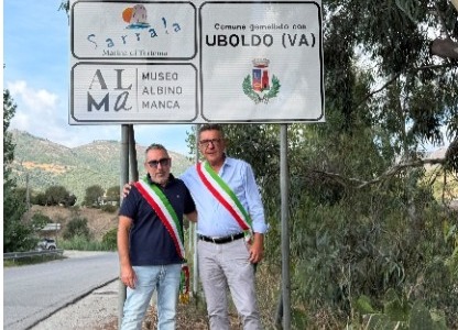 Uboldo e Tertenia, un patto di amicizia che nasce dalla storia