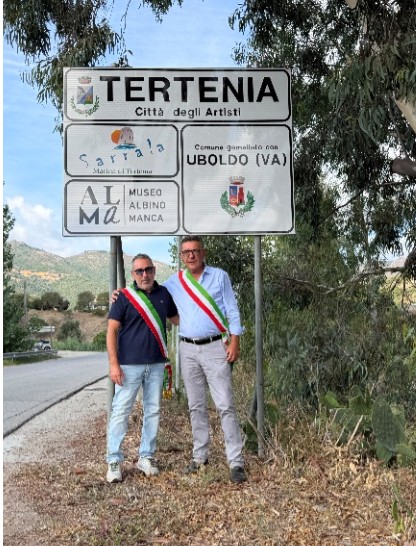 Uboldo e Tertenia, un patto di amicizia che nasce dalla storia