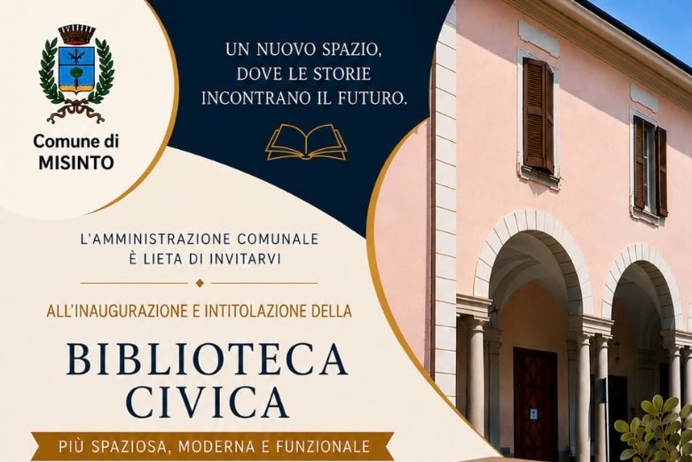 Taglio del nastro per la biblioteca