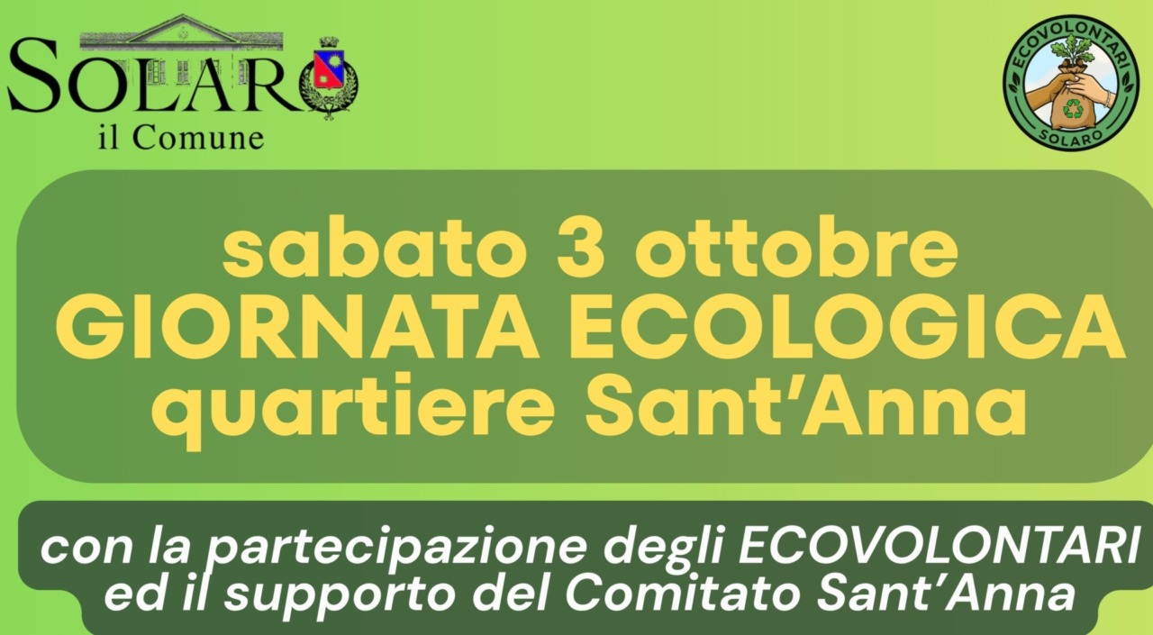 Pronti a ripulire il quartiere Sant’Anna