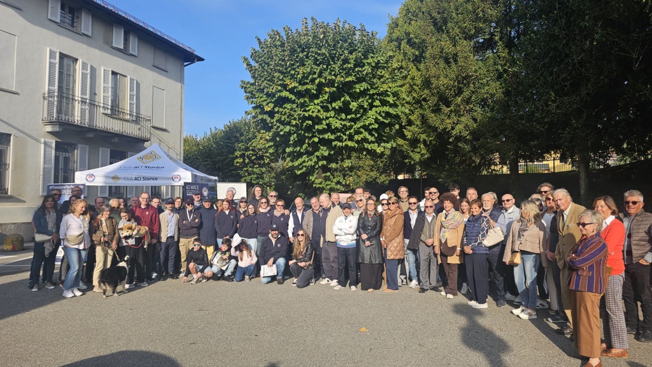 Ruote nella Storia 2026, 45 auto d’epoca alla scoperta del Varesotto
