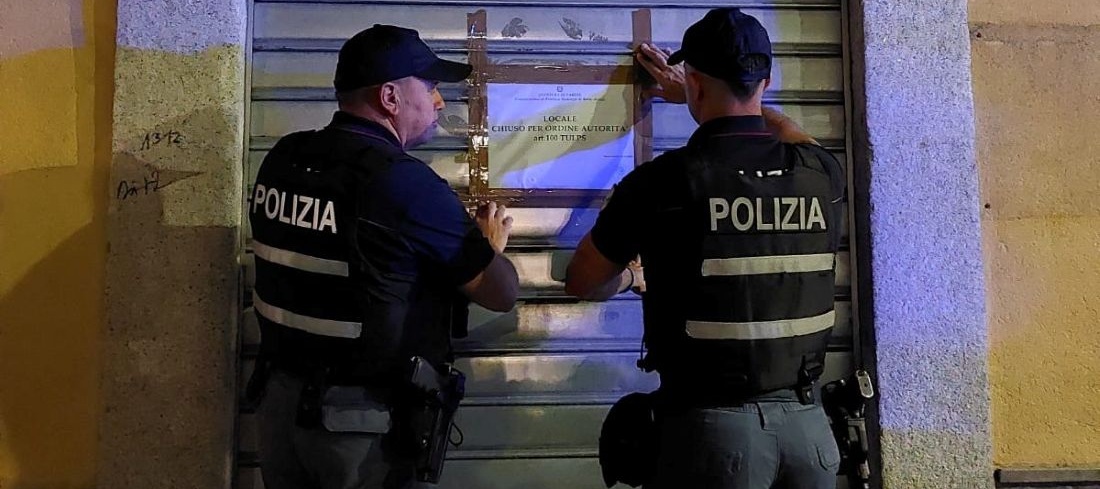 Dopo la rissa, il Questore chiude il bar per due settimane