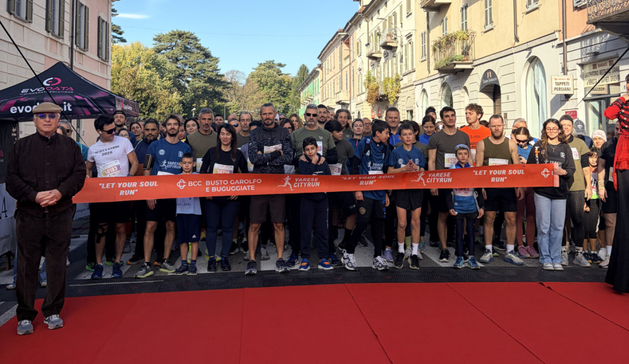 Record di partecipanti con 2.235 pettorali alla Varese City Run