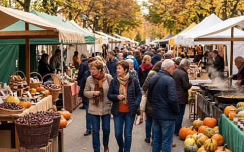 Torna in Valle Olona il Mercatino di zucche e castagne