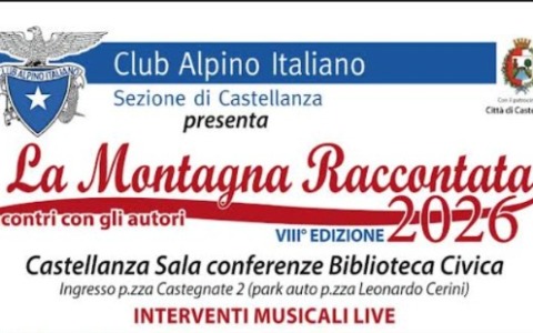 Torna “La Montagna Raccontata”: tre serate tra alpinismo, storie di rifugi e memoria