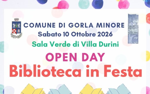 Porte aperte a Gorla Minore per l’Open Day della biblioteca