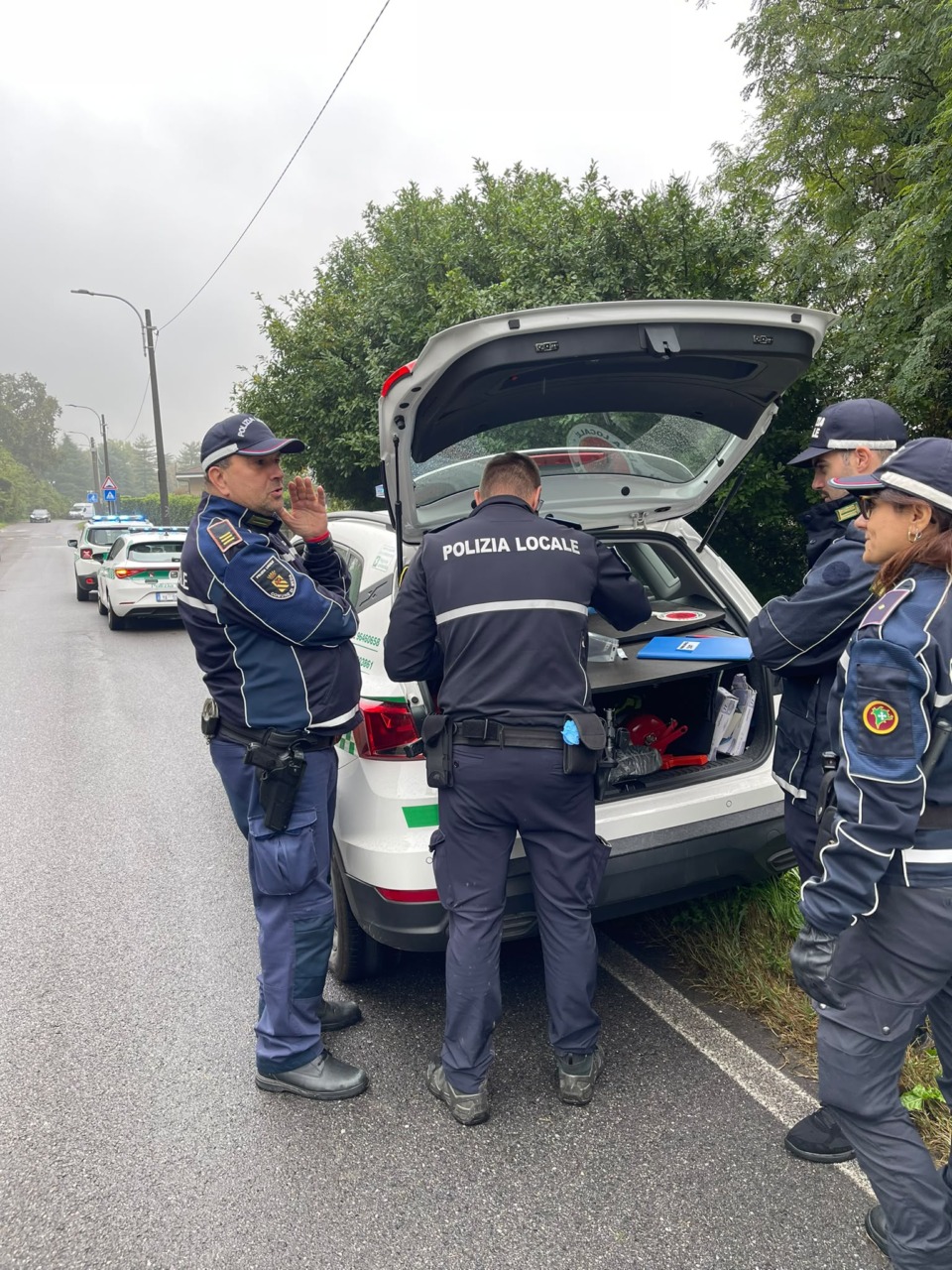 Controlli della Polizia Locale a Cogliate: 30 auto fermate e 10 sanzioni