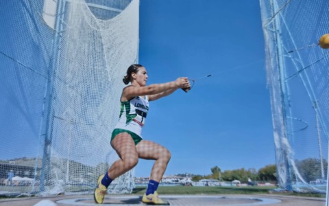 La lazzatese Sophia Gissi campionessa italiana under 16 di lancio del martello