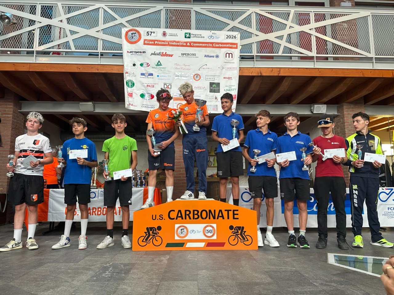 57° Gran Premio Industria e Commercio Carbonatese: doppio successo per Pupillo e Aratari