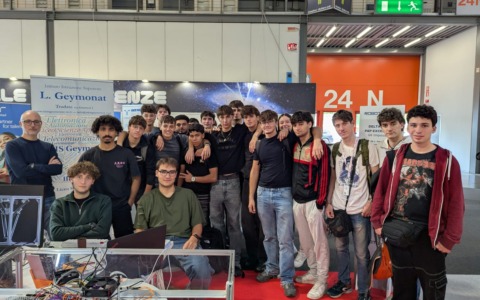 Gli studenti del Geymonat di Tradate alle finali dei RobotGames