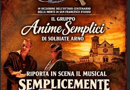 «Semplicemente Francesco» torna in scena a Gornate Olona