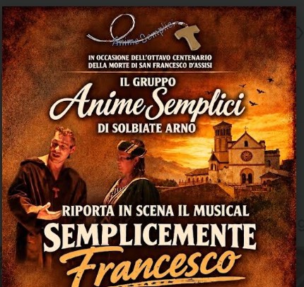 «Semplicemente Francesco» torna in scena a Gornate Olona