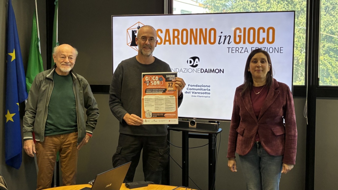 Saronno in Gioco si fa in due: nasce Saronno in Gioco EDU “Gioco quindi sono”
