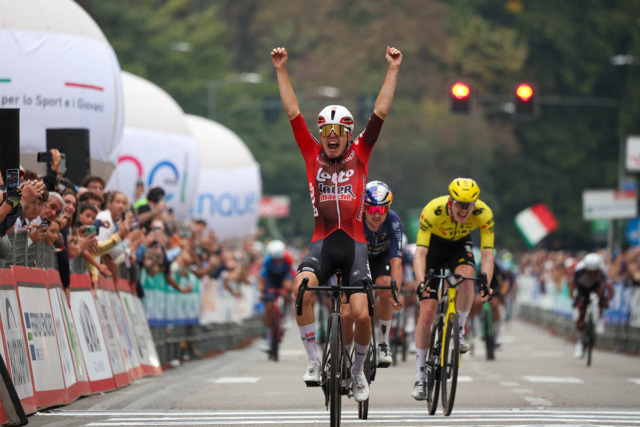 Jarno Widar la spunta in volata, è sua la Tre Valli Varesine